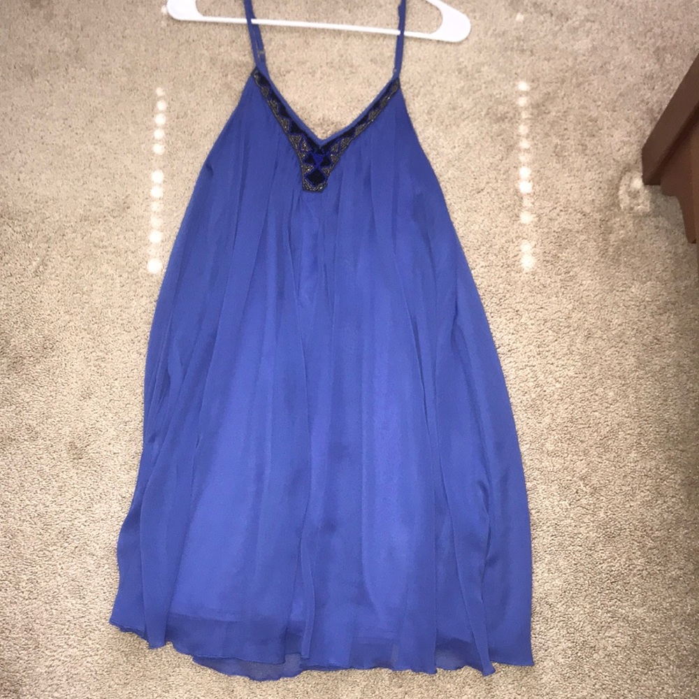 Express- Purple Swing dress